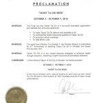 City of Windsor, Ontario Proclaims Taoist Tai Chi Week